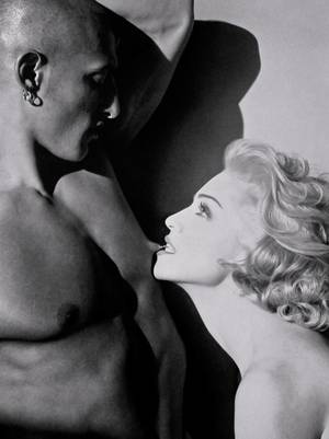 Madonna Sex Book Real - Tony Ward and Madonna photographed by Steven Meisel for Madonna's first book  â€œSexâ€, 1992