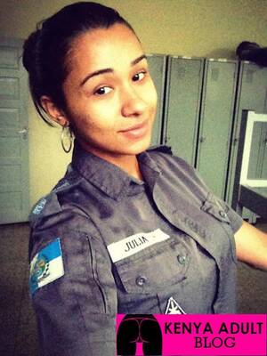 Brazilian Cop Porn - Gang Leaks Naked Pics of Military Cop Julia Liers After She Arrested their  Ring Leader | Kenya Adult Blog