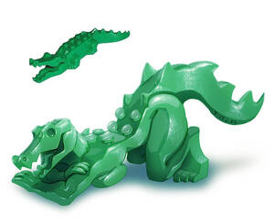 Lego Man Art Porn - LEGO CROC by Fivel -- Fur Affinity [dot] net