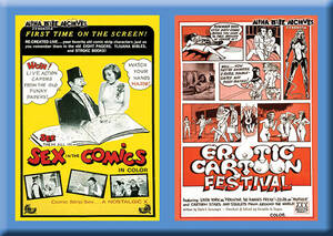 Funny Sex Comic Strips - SEX IN THE COMICS / EROTIC CARTOON FESTIVAL 2-PACK | Alpha Blue  Archivesâ€”Vintage Adult Cinema