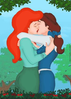 Disney Lesbian Kiss - Under the Lambda Sun: Disney