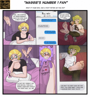 Foot Porn Comics - Maggie's Numer 1 Fan (foot fetish) by RottenHeart10 on DeviantArt