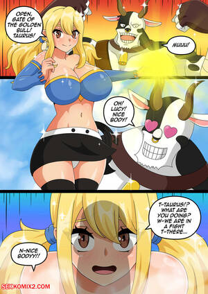 Fairy Tail Lucy Sex - âœ…ï¸ Porn comic Lucy X Taurus. Erebeta. Fairy Tail Sex comic busty blonde  beauty | Porn comics in English for adults only | sexkomix2.com