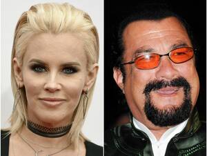 Jenny Mccarthy Sex Tape Porn - Jenny McCarthy alleges sexual harassment by Steven Seagal