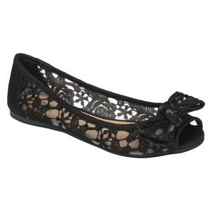 Ballet Flats Porn Dont - Trend Report- -Women's Casual Ballet Flat - Lacey - Black-Shoes-Juniors