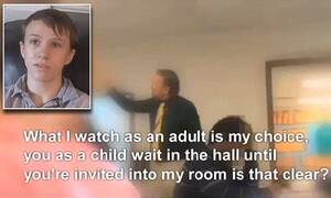 I Caught My Son Watching Porn - Thomas Yohn shouted at student 'because boy caught him watching PORN' |  Daily Mail Online