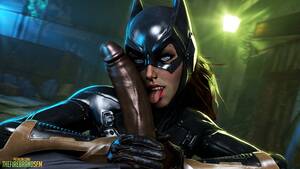 Batman Arkham Knight Batgirl Porn - Batgirl playing with BBC [Batman: Arkham Knight](The Firebrand) : r/rule34