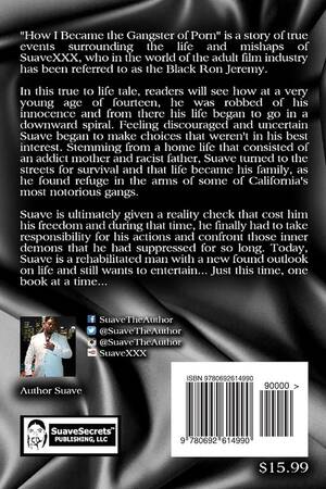 gangster porn - How I Became The Gangster of Porn: Amazon.co.uk: SuaveXXX, Dugais, Mr SuavÃ¨  XXX: 9780692614990: Books