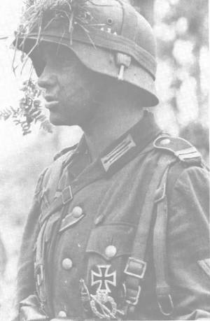 German Army Porn - A well-decorated German soldier at Kursk, 1943