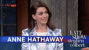 Anne Hathaway Fisting Pussy - Anne Hathaway Rewatches Her First Commercial - YouTube