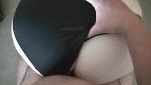 cum on black silk panties - Premature cumshot onto black satin panties | xHamster