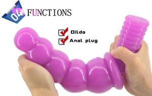 anal screw dildo - Big Solid Beads Dong Dildo 11.4inch Long Screw Handle Anal Plug Women Adult  Game Vagina Insert Men Porn Orgasm Sex Toy Shop