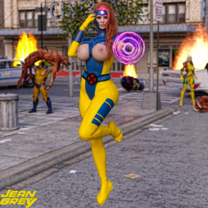 Jean Grey Cosplay Porn - XXX-Men:Jean Grey (90's) by DanP3DX on DeviantArt