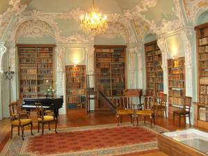 Dutch 18th Century Porn - library at rolduc abbey, kerkrade, netherlands.