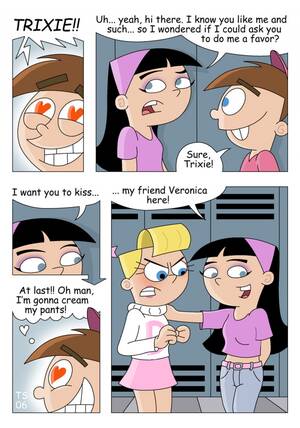 Cartoon Porn Fairly Oddparents Veronica - Veronica fucks Timmy (and yep, this is really what happens in this comics)  â€“ Fairly Odd Parents Porn