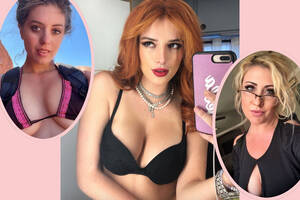 Bella Thorne Porn Co - Bella Thorne Gets Blamed As Sex Workers BLAST OnlyFans For Porn Ban! -  Perez Hilton