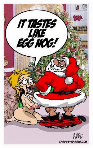 erotic blowjob cartoons - santa getting a blowjob cartoon