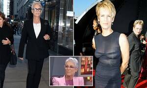 Leg Pussy Jamie Lee Curtis - Jamie Lee Curtis opens up about her opioid addiction on the Today show |  Daily Mail Online