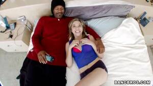 Brady Paige Interracial - Blonde petite girl takes a big black dick - Brady Paige