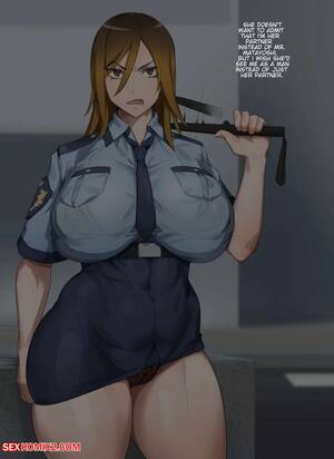 hentai big breasted police - âœ…ï¸ Porn comic Gal Police Makiko. Kunaboto Sex comic busty brunette beauty |  Porn comics in English for adults only | sexkomix2.com