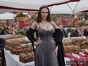 British Bazaar Porn - Porn image of busty brunette woman traditional british movie thick created  by AI