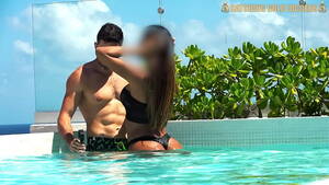 fuck fuck pool swim - Venezuelan Babe Gets Picked Up And Fucked In Public Swimming Pool - XNXX.COM