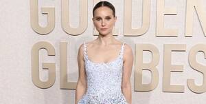 Natalie Portman Porn Captions - Natalie Portman Stuns in Princess Gown at the 2024 Golden Globes