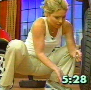 kelly ripa upskirt no panties - Giving a uncircumcised handjob