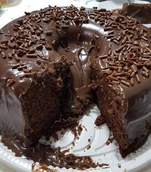 Chocolate Food Porn - FOOD âœ¨ Chocolate cake â™¥ on We Heart It #yummy #sweet #delicious #