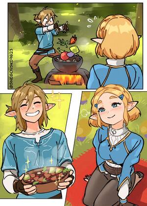 link porn cartoon - Zelda and Link Summer Vibes Porn Comics by [Snegovski] (The Legend Of  Zelda) Rule 34 Comics â€“ R34Porn