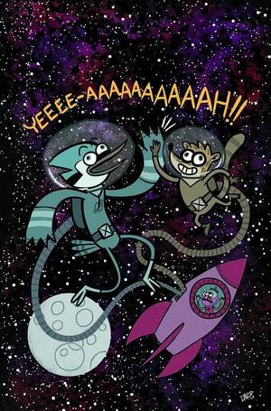 Elaine Regular Show Porn - Regular Show #2 cover by David McGuire