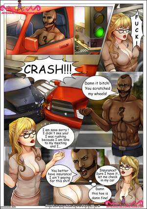 insurance cartoon porn - Punishment- InterRacialporn 4 - Porn Cartoon Comics