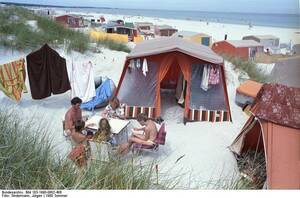 best nudist camp - Family camping on the beach at Prerow, Germany [800 Ã— 527] 21 June 1990 :  r/HistoryPorn