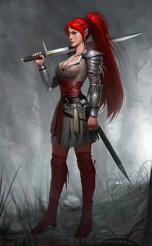 Chinese Female Warrior Porn - f Half Elf Fighter