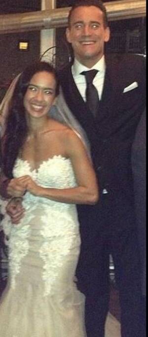 Aj Lee Fucking - CM Punk Upset About Wedding Photos With AJ Lee Leaked - BlackSportsOnline