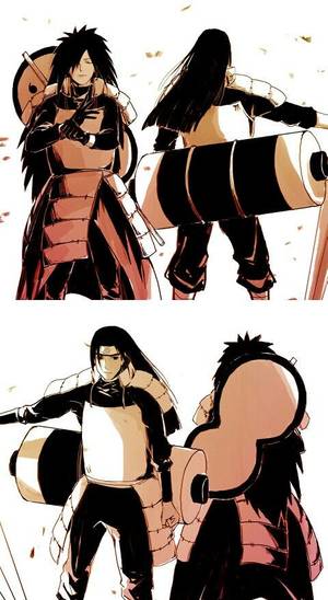 1st Hokage Porn - Madara Uchiha and Hashirama Senju