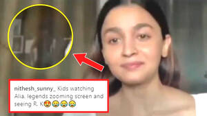 Alia Bhatt Real Sex - Viral video! Ranbir Kapoor's blink and miss appearance during Alia Bhatt's  live session leaves fans gushing | Hindi Movie News - Bollywood - Times of  India