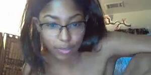 black college nipples - Nerdy black college girl with puffy nips on webcam - Tnaflix.com