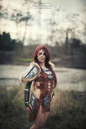 Aela The Huntress Porn Play - Aela the Huntress by Aleeusha