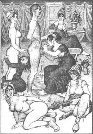 adult group sex vintage illustrations - Adult Group Sex Vintage Illustrations | Sex Pictures Pass