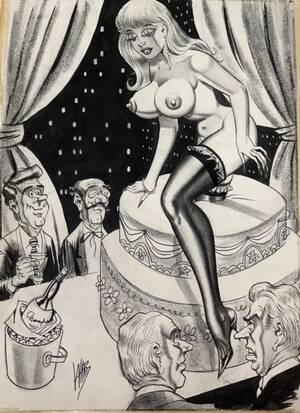 Bill Ward Cartoon Porn - Bill Ward Nude, in Pat Robinson's Pat Robinson Art Collection Comic Art  Gallery Room