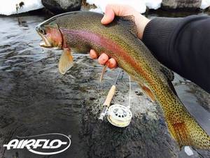 Hunting Fishing Porn - A fishing day for me is anytime I am not fighting ice encrusted guides or  the risk of frostbitten fingers - Rene Harrop talks about winter fly fishing .