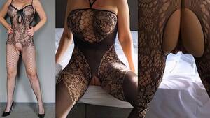 Body Stocking Porn Ass - Crotchless Bodystocking Porn Videos | Pornhub.com