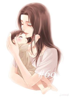 Mom Attack On Titan Porn - Shingeki no Kyojin, Kuchel Ackerman, Levi, Mother And Son, Holding Baby