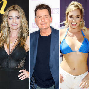 Brett Rossi Guy Girl - Denise Richards 'Never Propositioned' Charlie Sheen's Ex Brett Rossi