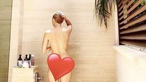 Miley Cyrus Tits Sexy - Miley Cyrus posts a nude picture of her in a shower â€“ India TV