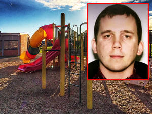 Kindergarten - Brockport Ginther playground behind an image of Yockel.