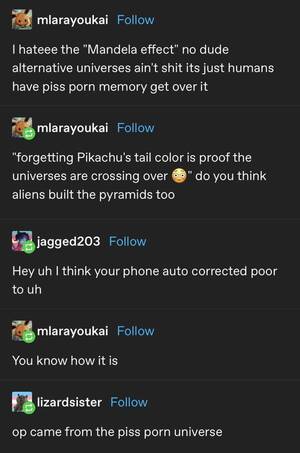 Colorful Porn Tumblr - The Mandela Effect and poor memory : r/tumblr