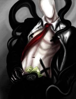 Creepypasta Porn - Me:*enters room and sees Slender* Slender: Hey~ Me:You're drunk.