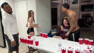 beer pong - I didn't Make The Shot In Beer Pong And It Turned Into A Threesome -  XNXX.COM